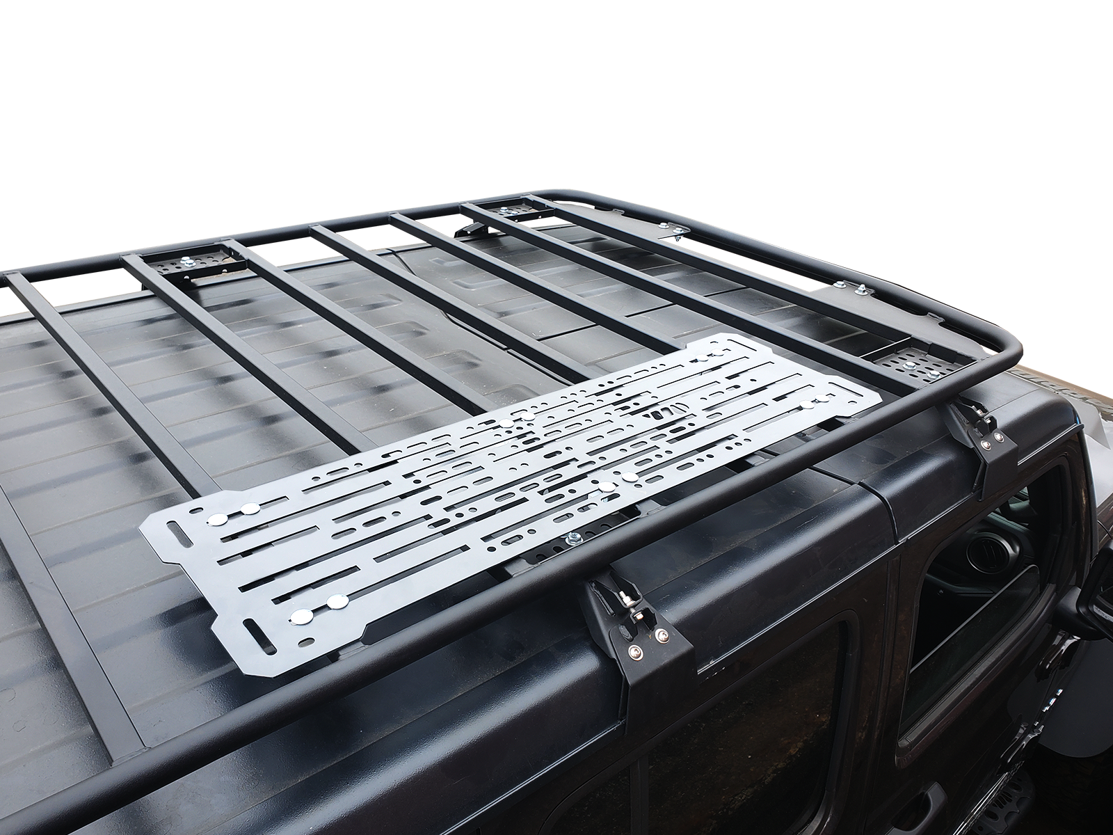 Full MAXTRAX & RotopaX Mount System (Brushed Aluminum)