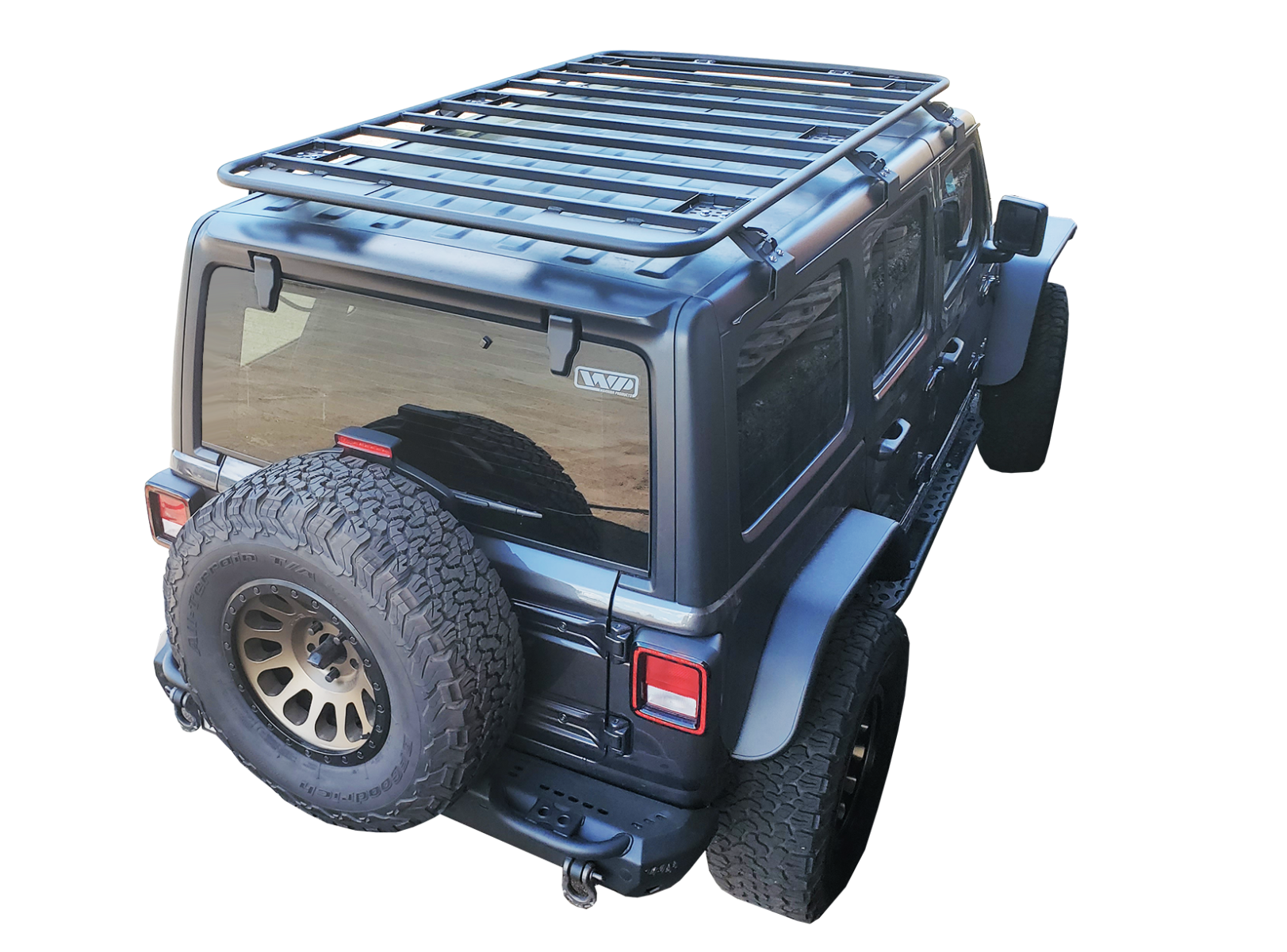 Jeep JLU Full Length Platform Roof Rack