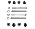 Jeep CJ5/CJ7/CJ8 Greaseable Bolt kit for Warrior Leaf Spring Shackles - Front