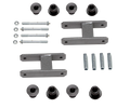 Heavy Duty Greasable Leaf Spring Shackle Kit (1-1/4" Lift)