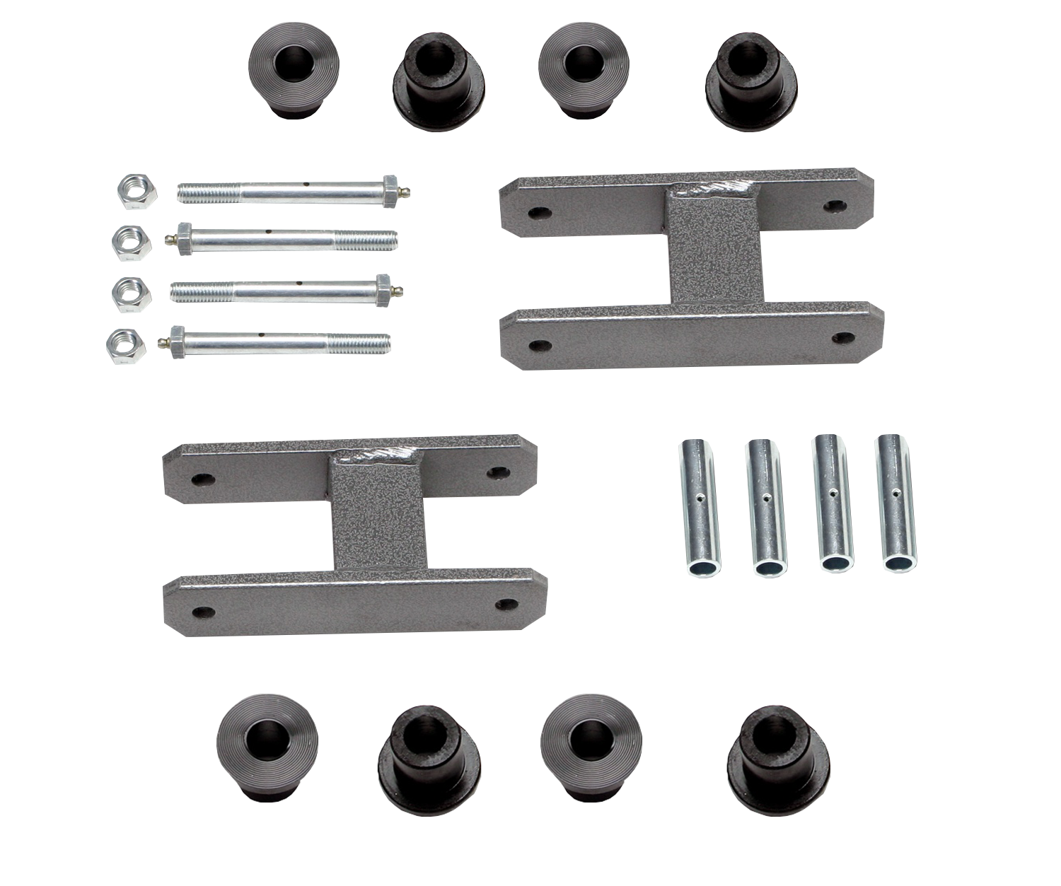 Heavy Duty Greasable Leaf Spring Shackle Kit (1-1/4" Lift)