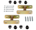 Heavy Duty Greasable Leaf Spring Shackle Kit (0" Lift)