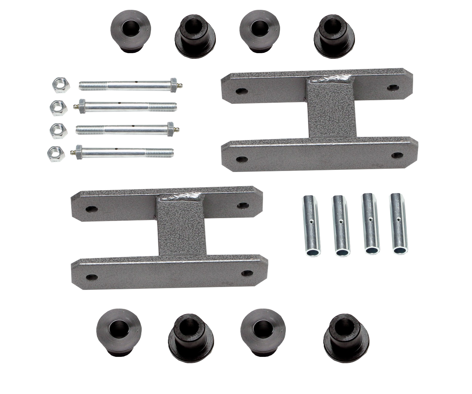Heavy Duty Greasable Leaf Spring Shackle Kit (1-1/4" Lift)