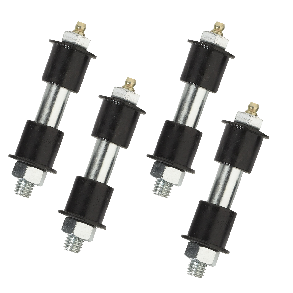 Jeep Wrangler YJ Greaseable Bolt kit for Warrior Leaf Spring Shackles - Front or Rear