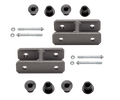 Heavy Duty Greasable Leaf Spring Shackle Kit (0" Lift)