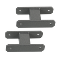 Heavy Duty Leaf Spring Shackle Kit (0" Lift)