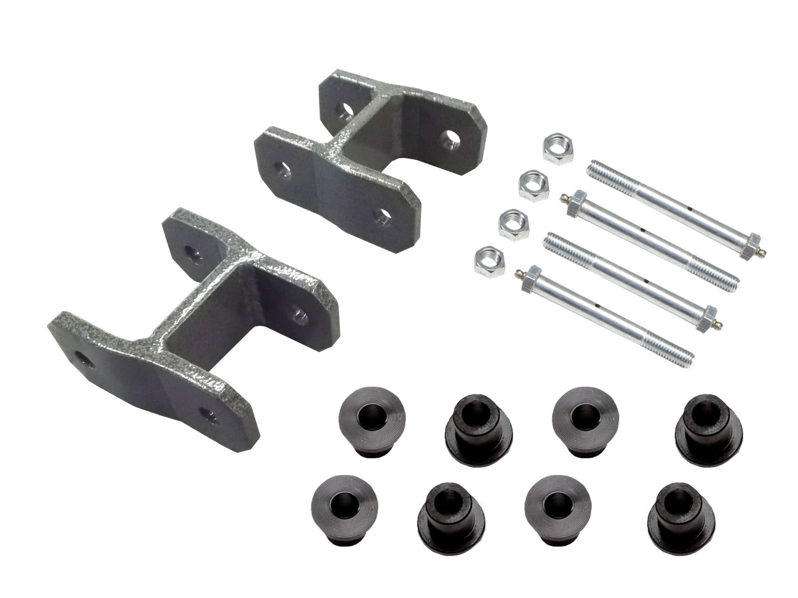 Heavy Duty Greaseable Leaf Spring Shackle Kit (1/2" Lift)