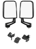Warrior Tube Door Mirror Mount Kit w/ Mirrors