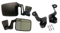 Jeep TJ/LJ Mirror & Light Combo Bracket w/ Mirrors