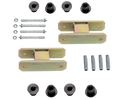 Heavy Duty Greasable Leaf Spring Shackle Kit (1-1/2" Lift)