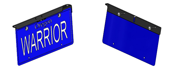 Universal HD License Plate Bracket