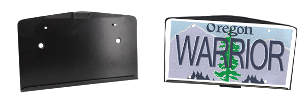 Jeep TJ / LJ Tailgate Center Mounted Licence Plate Mount