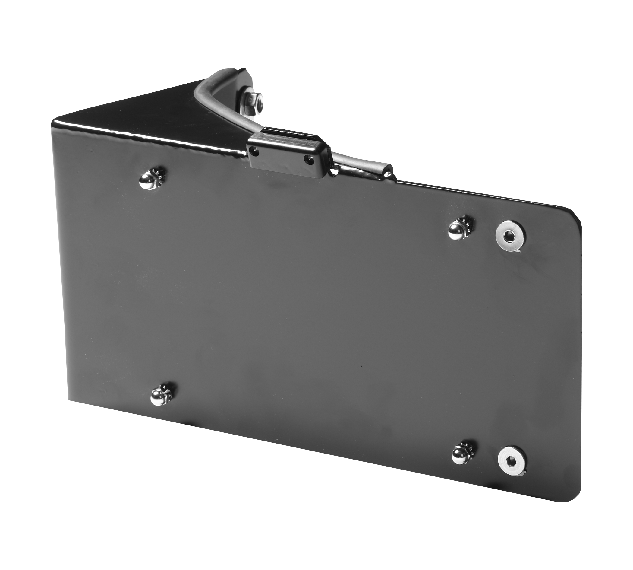 Jeep JK / JKU Side Mount Replacement License Plate Mount w/ LED Light