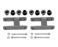 Heavy Duty Greasable Leaf Spring Shackle Kit (2" Lift)