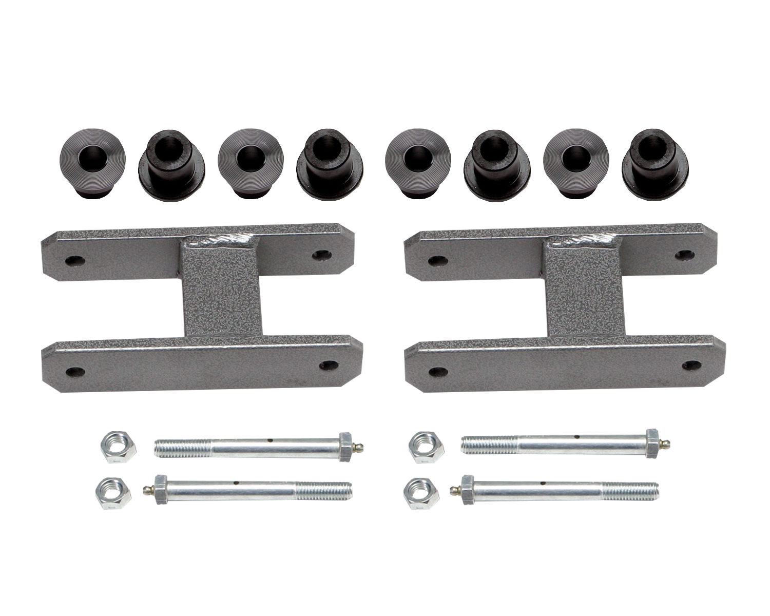 Heavy Duty Greasable Leaf Spring Shackle Kit (1-1/2" Lift)