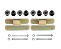 Heavy Duty Greasable Leaf Spring Shackle Kit (1-1/2" Lift)