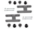 Heavy Duty Greasable Leaf Spring Shackle Kit (1-1/2" Lift)