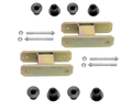Heavy Duty Greasable Leaf Spring Shackle Kit (1-1/2" Lift)