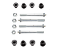 Suzuki Samurai Greaseable Bolt kit for Warrior Leaf Spring Shackles - Front or Rear