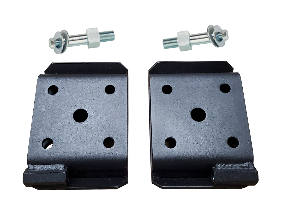 Jeep CJ7/CJ8 Rear U-Bolt Skid Plates (w/ YJ Springs)