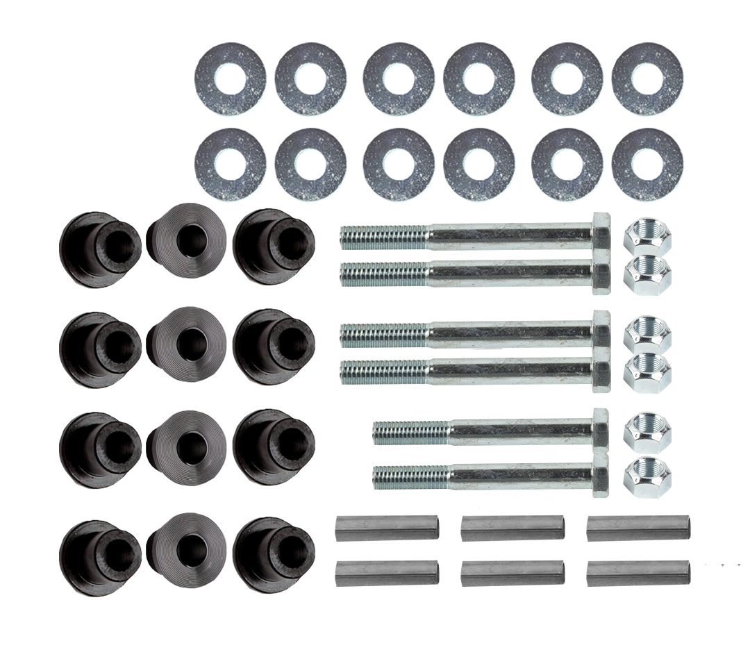 Jeep CJ5/CJ7/CJ8 Replacement Bolt & Bushing Kit for Warrior Shackle Reverse System SR 180-2