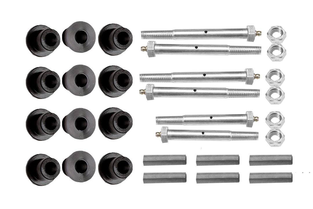 Jeep CJ5/CJ7/CJ8 Greaseable Bolt & Bushing Kit for Warrior Shackle Reverse System SR 180-2