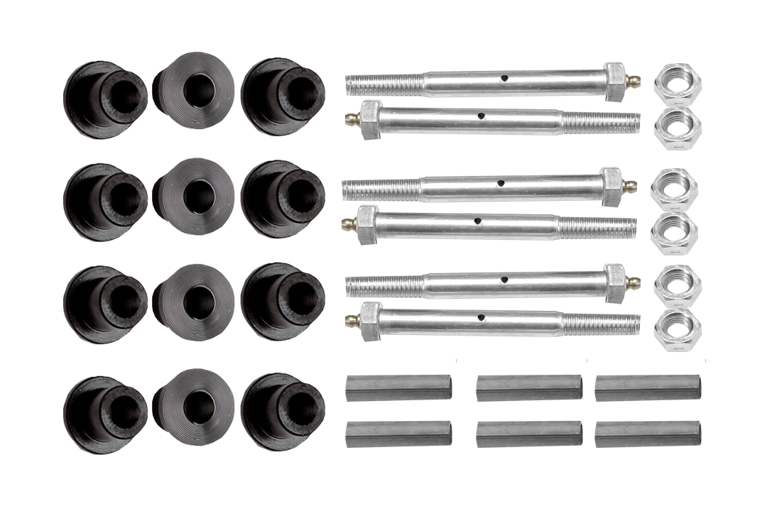 Jeep YJ Greaseable Bolt & Bushing Kit for Warrior Shackle Reverse System SR 180-3