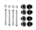 Scout II Greaseable Bolt & Bushing Kit for Warrior Leaf Spring Shackles