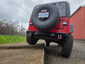 JEEP TJ/LJ MOD SERIES REAR BUMPER W/ D-RINGS + STEPS