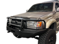 Toyota 4Runner Front Winch Bumper with D-Rings + Brush Guard