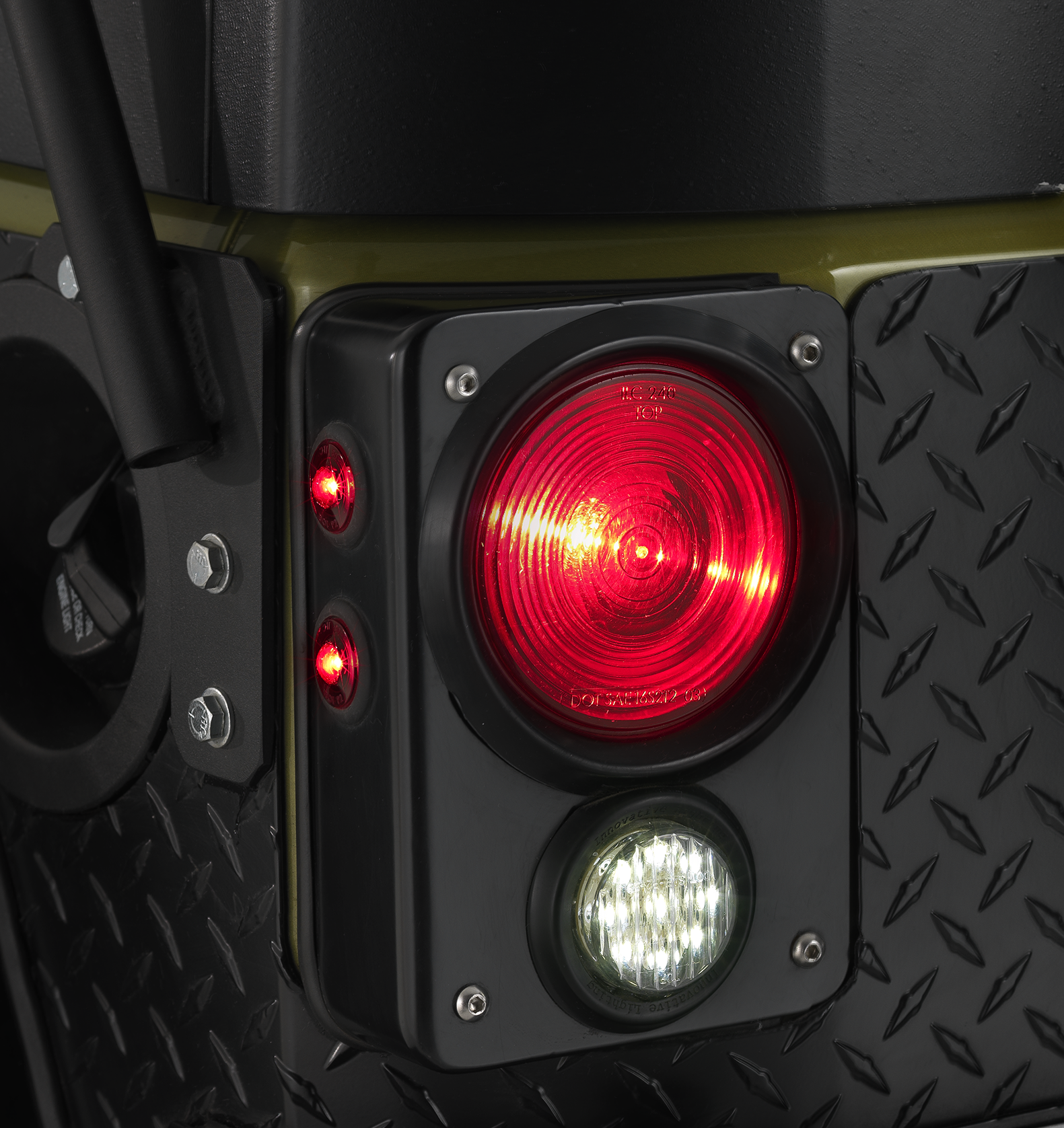 Jeep JK/JKU Steel LED Tail Light Housing