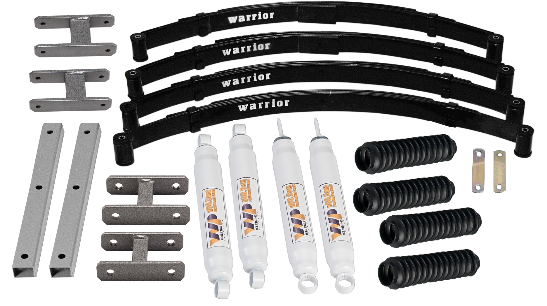 Jeep YJ 4" Economy Lift Kit w/ Shocks
