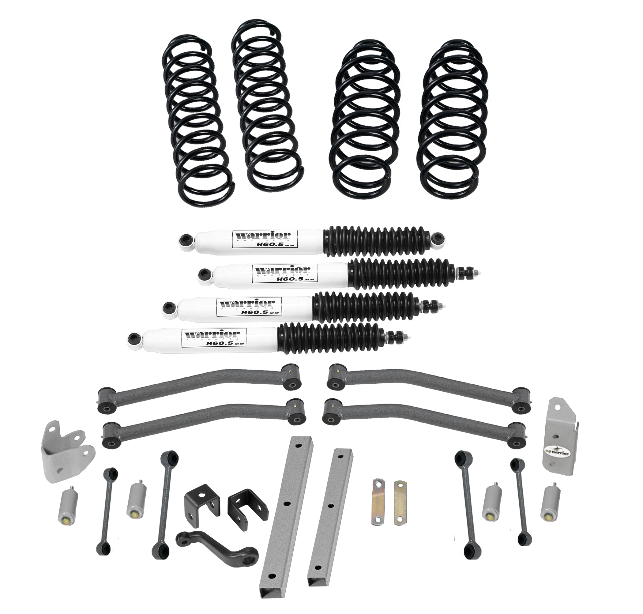 Jeep TJ/LJ 4" Lift Lift Kit w/ Shocks