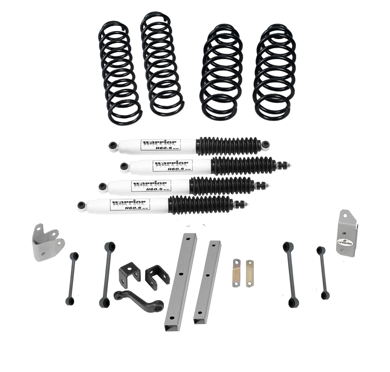 Jeep TJ/LJ 4" Economy Lift Kit w/ Shocks