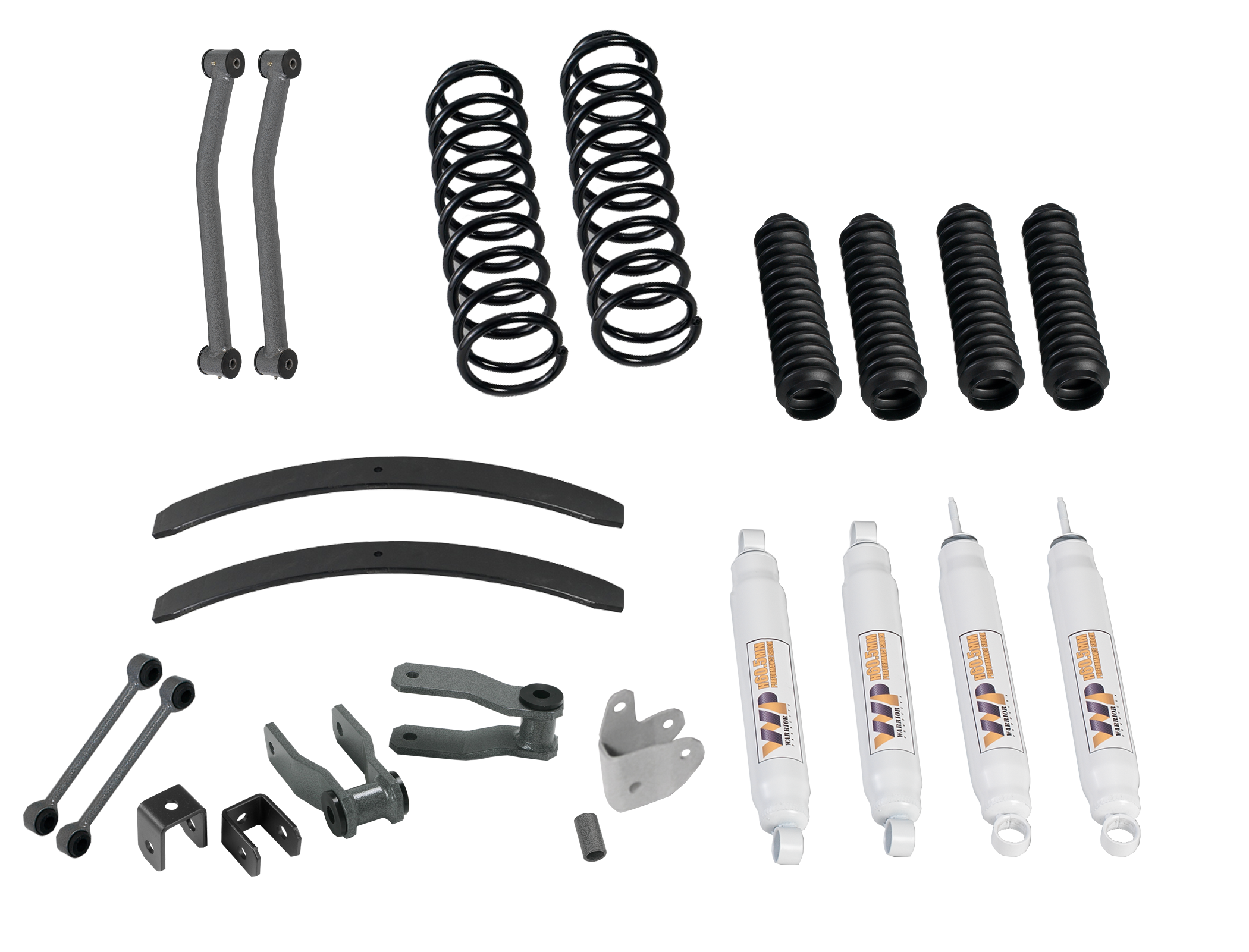 Jeep XJ 3" Lift Kit w/ Shocks