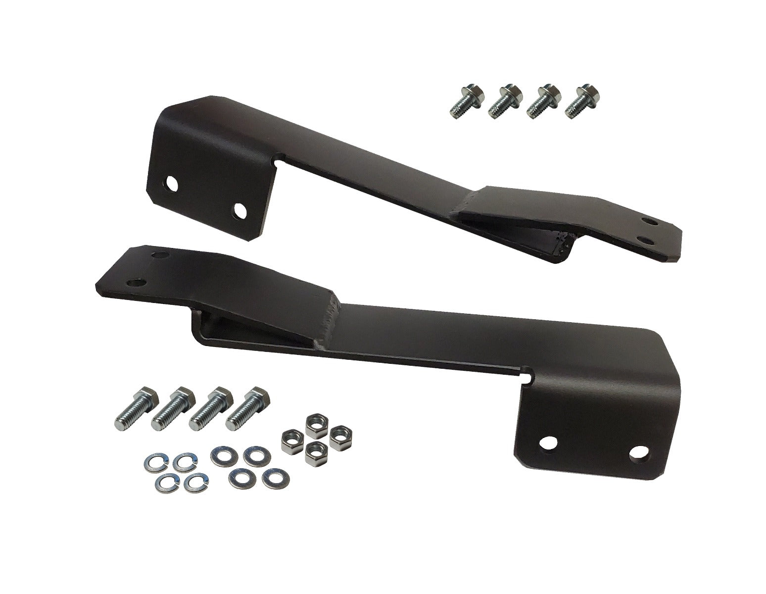 Warrior 3520 & 3530 Front Bumper Winch Plate Support Brackets