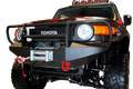 Toyota FJ Cruiser Front Winch Bumper w/ Brush Guard & D-Ring Mounts