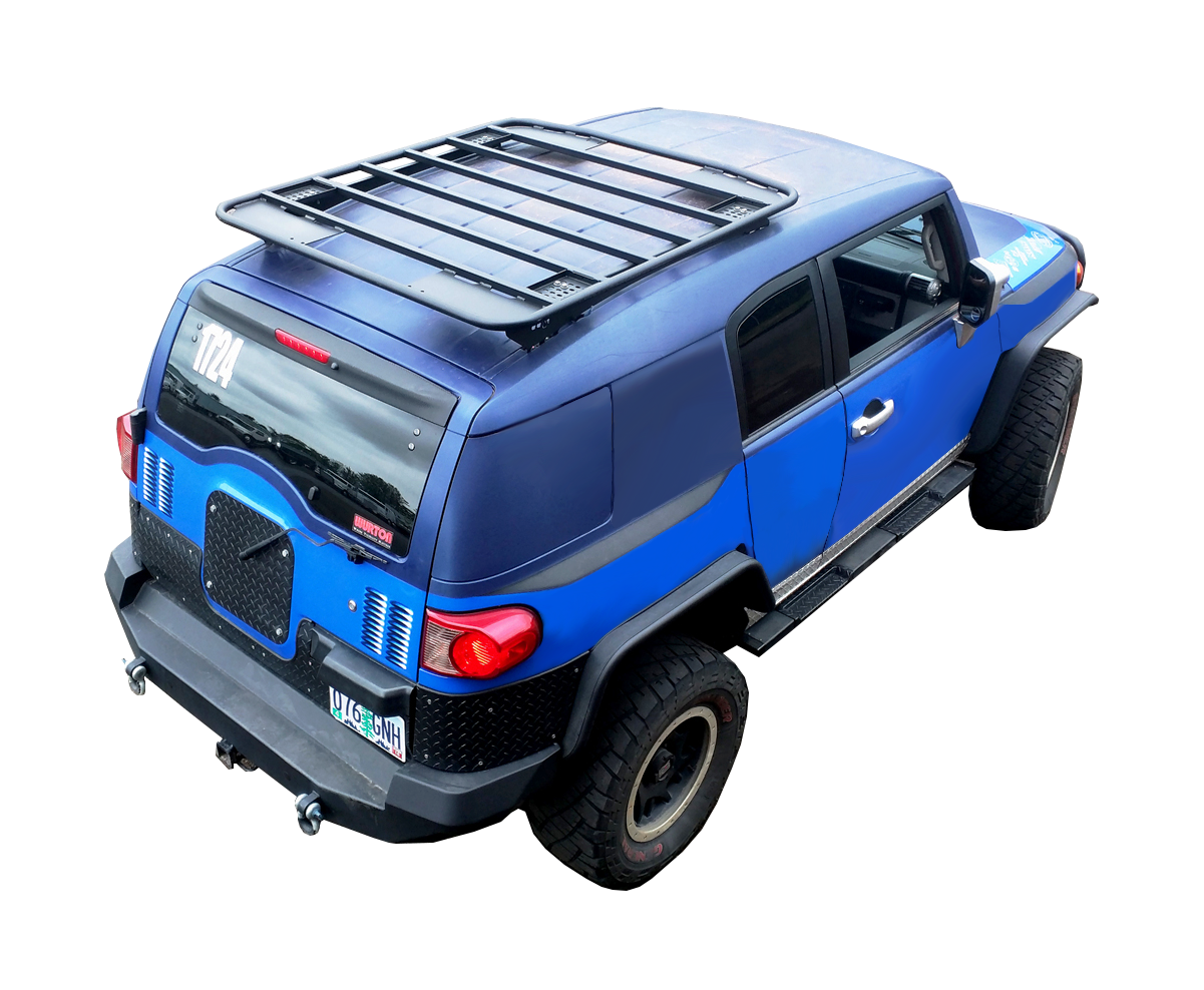 Toyota FJ Cruiser Platform Roof Rack (Half Rack)