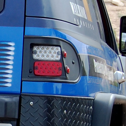 Toyota FJ Cruiser Steel LED Tail Lights
