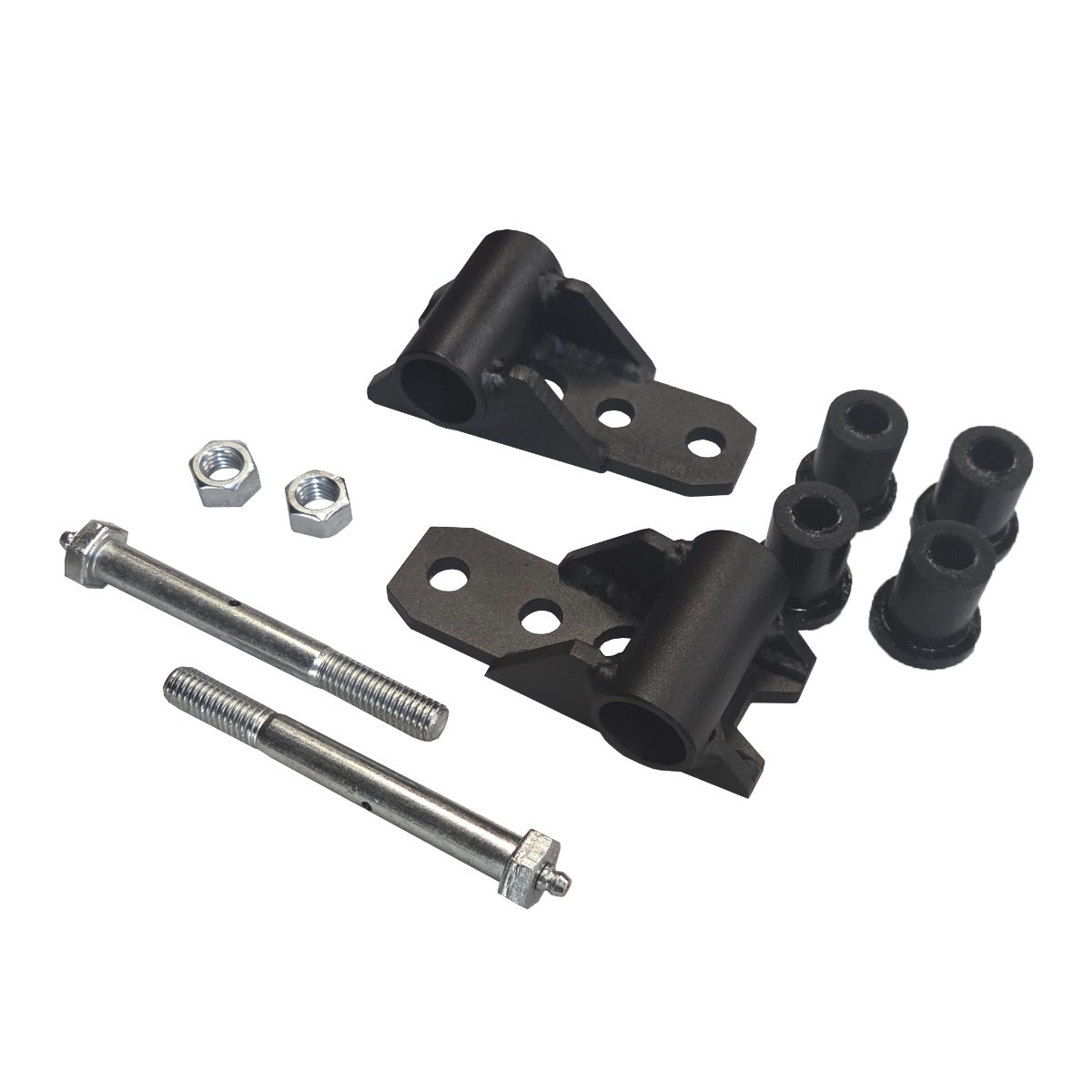 Jeep CJ7 Shackle Frame Mount for 2-1/2" Front Leaf Springs (Includes Bushings & Greaseable Bolts)
