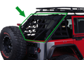 Jeep JKU Rear Cage Netting