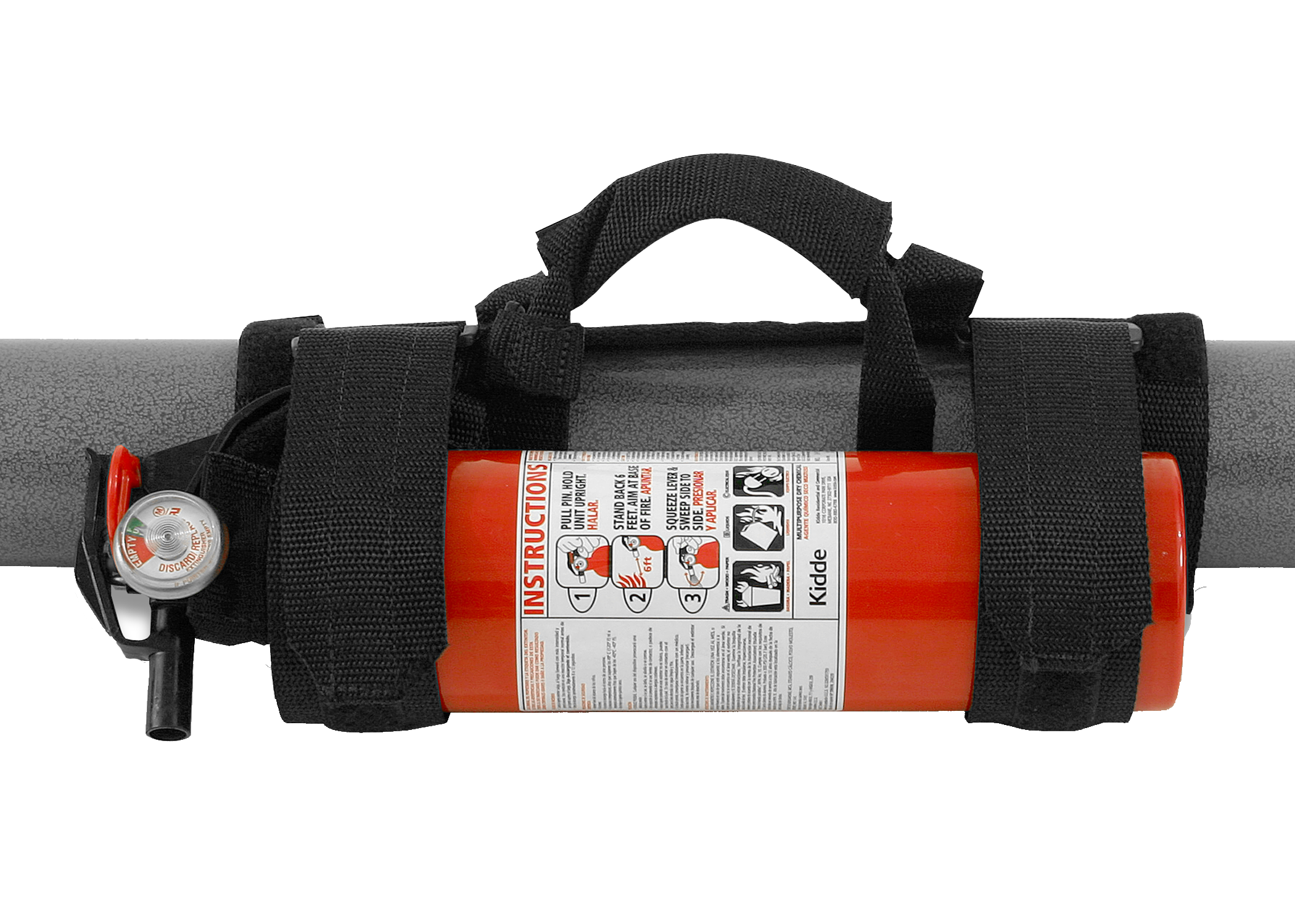 Universal Hand Grip & Fire Extinguisher Mount Combo Kit