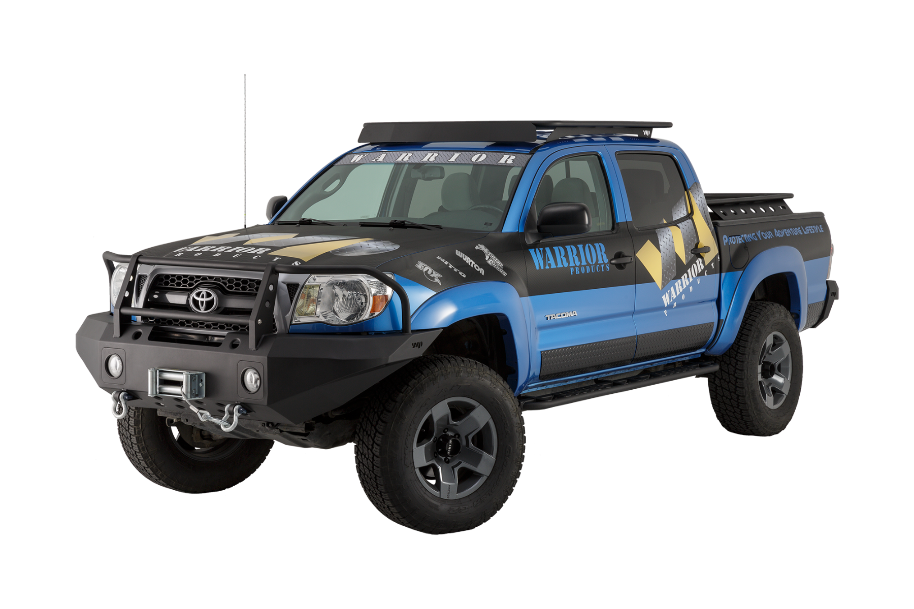 Toyota Tacoma Front Winch Bumper w/ D-Ring Mounts