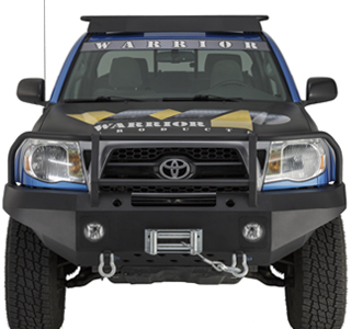 Toyota Tacoma Front Winch Bumper w/ Brush Guard & D-Ring Mounts