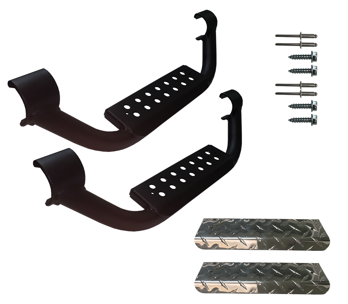 6" Drop Step for Warrior 3" Nerf Bars (Pair)