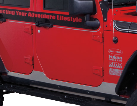 Jeep JKU HD Aluminum Rubicon Sideplates