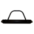 Jeep CJ5 / CJ7 / CJ8 / YJ / TJ / LJ Stubby Rock Crawler Front Bumper w/ Brush Guard & D-Ring Mounts