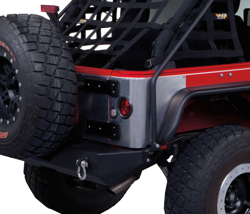 Jeep JKU HD Aluminum LED Rear Corners