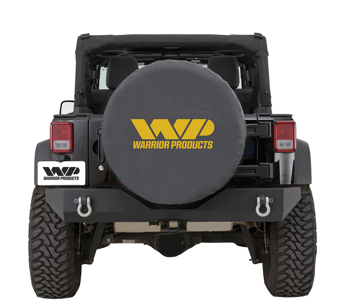 Jeep JK/JKU Rear Rock Crawler Bumper w/ D-Ring Mounts