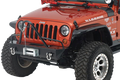 Jeep JK/JKU Stubby Front Winch Bumper w/ Stinger Brushguard